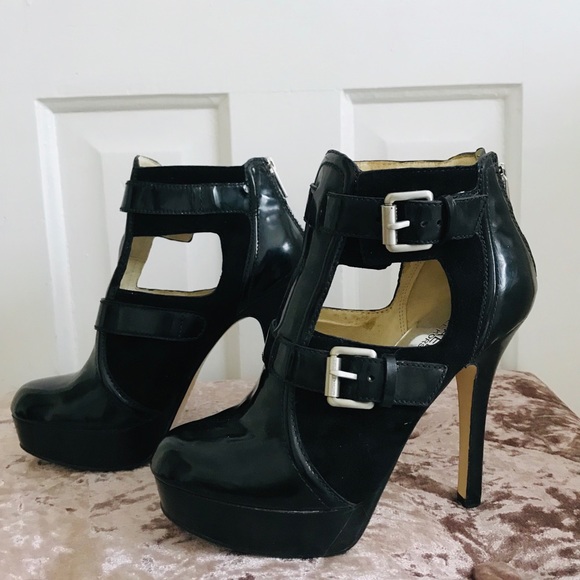 MICHAEL Michael Kors Shoes - Michael Kors platform ankle strap booties